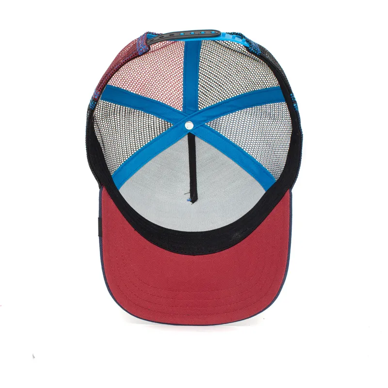 cappelli-curva-blu-snapback-pez-luchador-dei-siam-fighter-yes-siam-the-farm-the-farm-di-goorin-bros