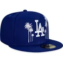 cappelli-piatta-blu-regolato-59fifty-all-star-game-palm-dei-los-angeles-dodgers-mlb-di-new-era