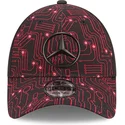 cappelli-curva-rosso-cinghia-regolabile-9forty-esports-grand-prix-dei-mercedes-formula-1-di-new-era