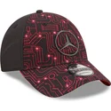 cappelli-curva-rosso-cinghia-regolabile-9forty-esports-grand-prix-dei-mercedes-formula-1-di-new-era