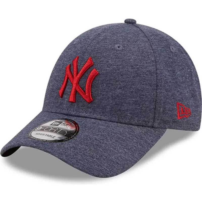 cappelli-curva-grigio-cinghia-regolabile-9forty-jersey-essential-dei-new-york-yankees-mlb-di-new-era cappelli-curva-grigio-cinghia-regolabile-9forty-jersey-essential-dei-new-york-yankees-mlb-di-new-era
