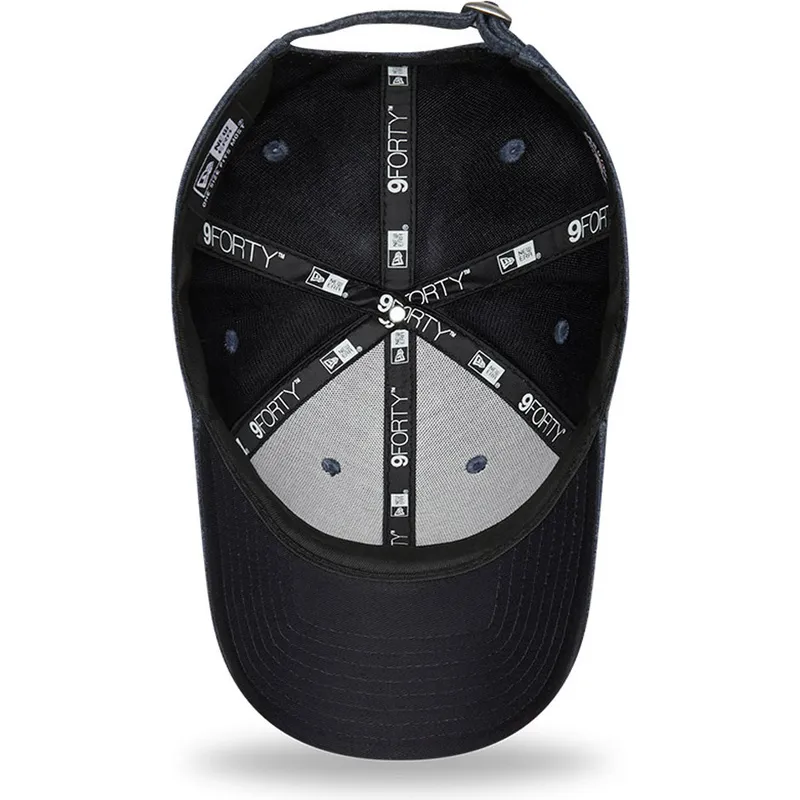 cappelli-curva-grigio-cinghia-regolabile-9forty-jersey-essential-dei-new-york-yankees-mlb-di-new-era cappelli-curva-grigio-cinghia-regolabile-9forty-jersey-essential-dei-new-york-yankees-mlb-di-new-era