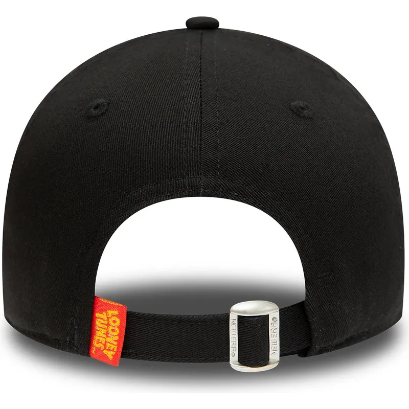 cappelli-curva-nero-cinghia-regolabile-per-bambino-9forty-sporty-de-diablo-dei-tasmania-looney-tunes-di-new-era