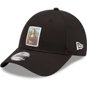 cappelli-curva-nero-cinghia-regolabile-9forty-di-new-era