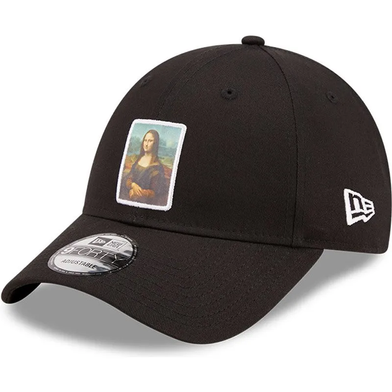 cappelli-curva-nero-cinghia-regolabile-9forty-di-new-era