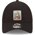 cappelli-curva-nero-cinghia-regolabile-9forty-di-new-era