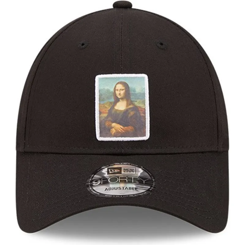 cappelli-curva-nero-cinghia-regolabile-9forty-di-new-era