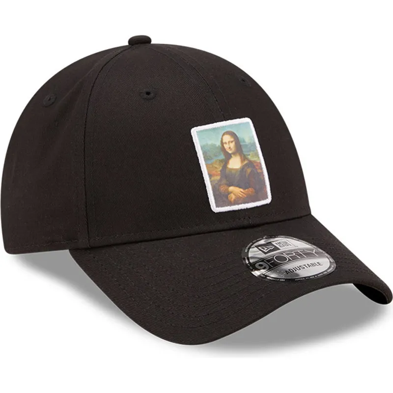 cappelli-curva-nero-cinghia-regolabile-9forty-di-new-era