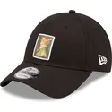 cappellino-curvo-nero-regolabile-9forty-patch-spring-le-louvre-di-new-era