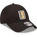 cappellino-curvo-nero-regolabile-9forty-patch-spring-le-louvre-di-new-era