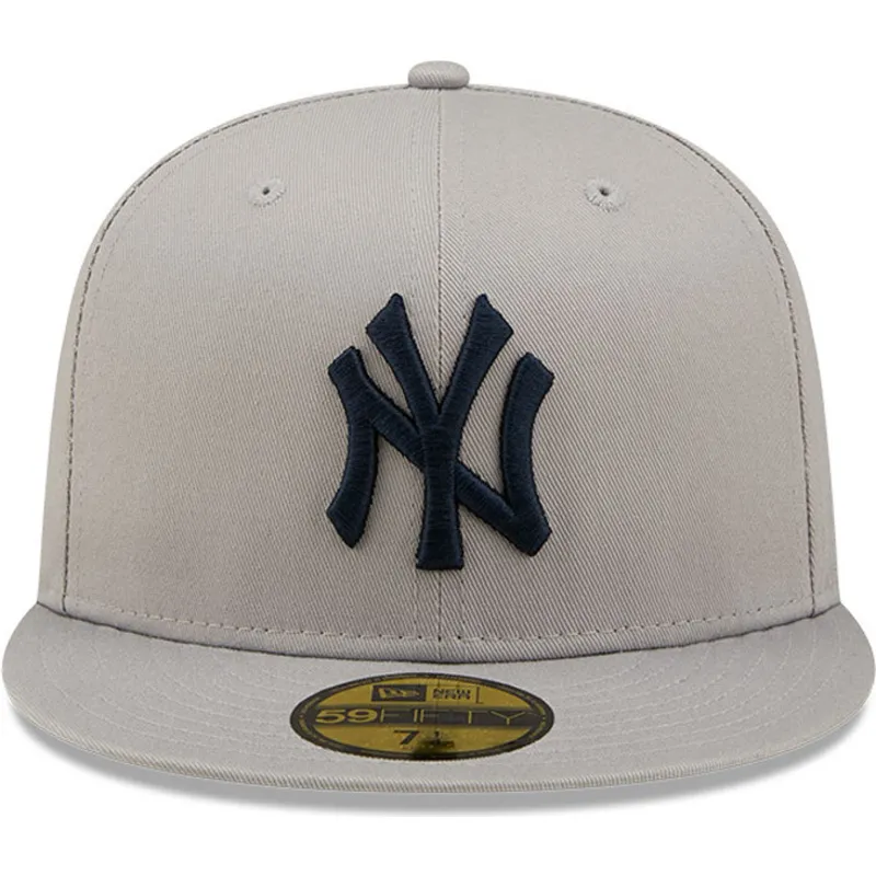 cappelli-piatta-grigio-regolato-59fifty-parche-lateral-world-series-dei-new-york-yankees-mlb-di-new-era