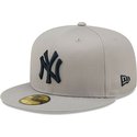 new-era-flat-brim-59fifty-side-patch-world-series-new-york-yankees-mlb-grey-fitted-cap