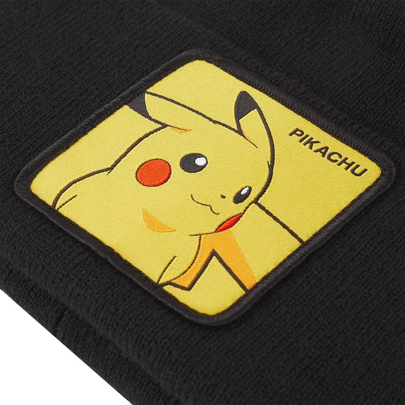 cappelli-nero-pikachu-pokemon-di-capslab