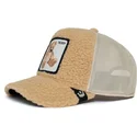 cappelli-curva-beige-snapback-de-borreguillo-oso-dei-peluche-teddy-first-best-friend-the-farm-the-farm-di-goorin-bros