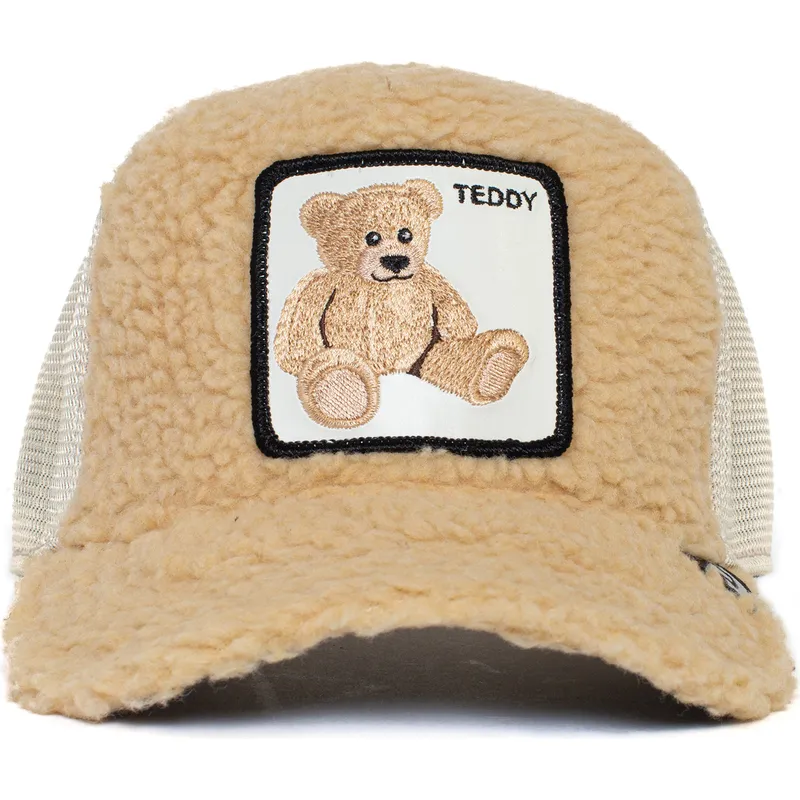 cappelli-curva-beige-snapback-de-borreguillo-oso-dei-peluche-teddy-first-best-friend-the-farm-the-farm-di-goorin-bros