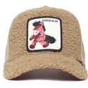 gorra-trucker-marrone-in-pile-di-pecora-cavallo-di-peluche-horse-play-the-farm-di-goorin-bros