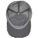 cappellino-trucker-marrone-e-grigio-con-coniglio-di-peluche-bunny-business-the-farm-di-goorin-bros