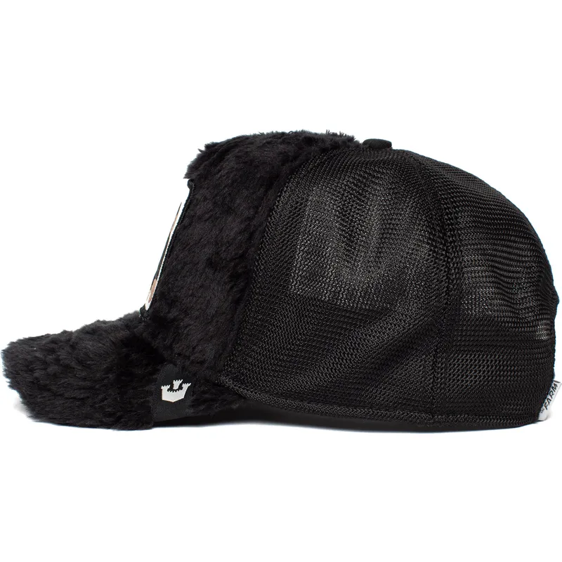 cappelli-curva-nero-snapback-de-borreguillo-mono-dei-peluche-go-bananas-the-farm-the-farm-di-goorin-bros