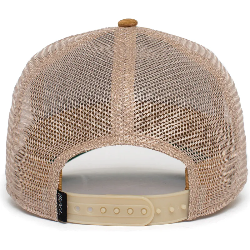 cappellino-trucker-marrone-capra-the-goat-the-farm-di-goorin-bros