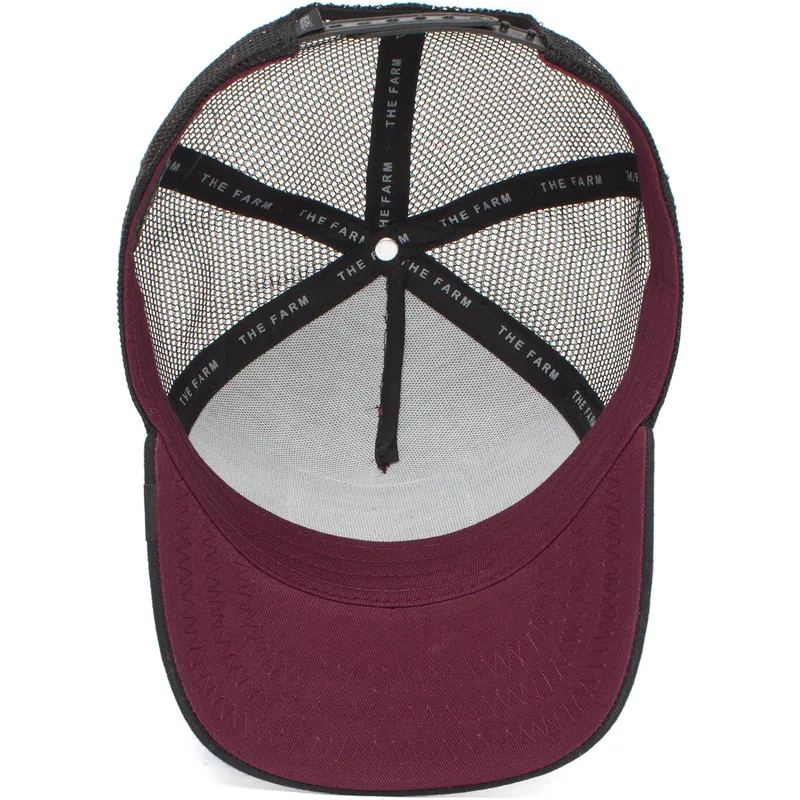 cappelli-curva-rosso-snapback-the-farm-di-goorin-bros