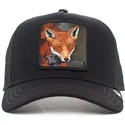 cappellino-trucker-nero-volpe-the-fox-the-farm-di-goorin-bros