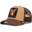 gorra-trucker-marrone-volpe-the-fox-the-farm-di-goorin-bros
