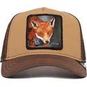 gorra-trucker-marrone-volpe-the-fox-the-farm-di-goorin-bros