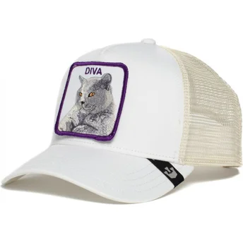 cappellino-trucker-bianco-gatto-diva-stance-di-goorin-bros