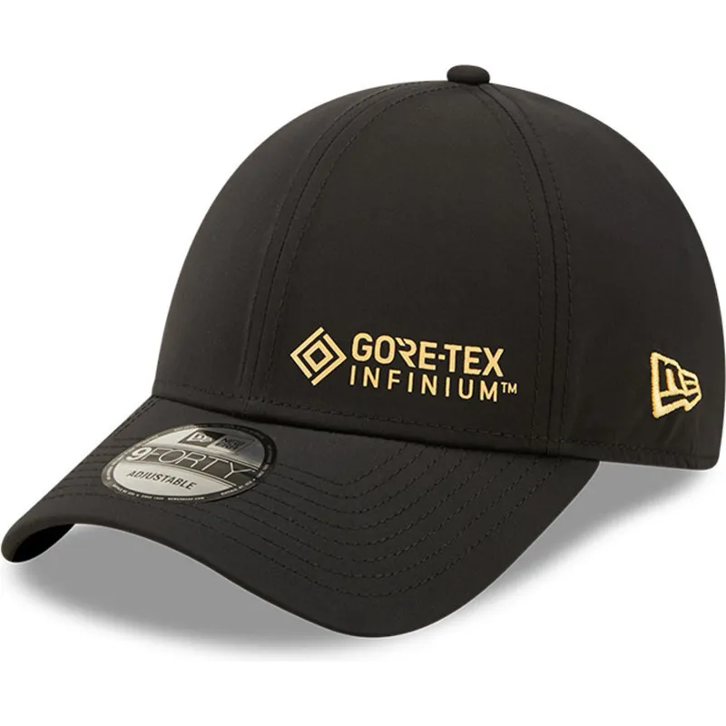 cappelli-curva-nero-cinghia-regolabile-9forty-di-new-era