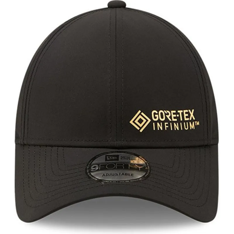 cappelli-curva-nero-cinghia-regolabile-9forty-di-new-era
