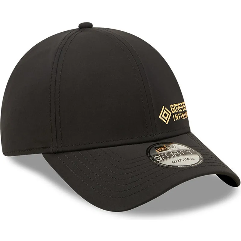 cappelli-curva-nero-cinghia-regolabile-9forty-di-new-era