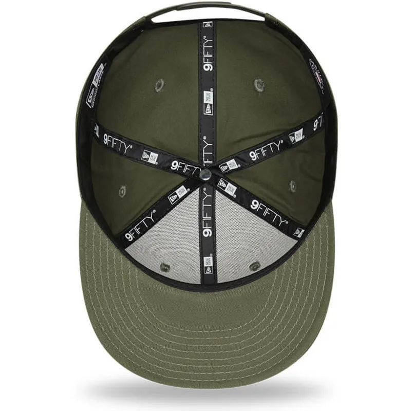 cappelli-piatta-verde-snapback-9fifty-league-essential-dei-new-york-yankees-mlb-di-new-era