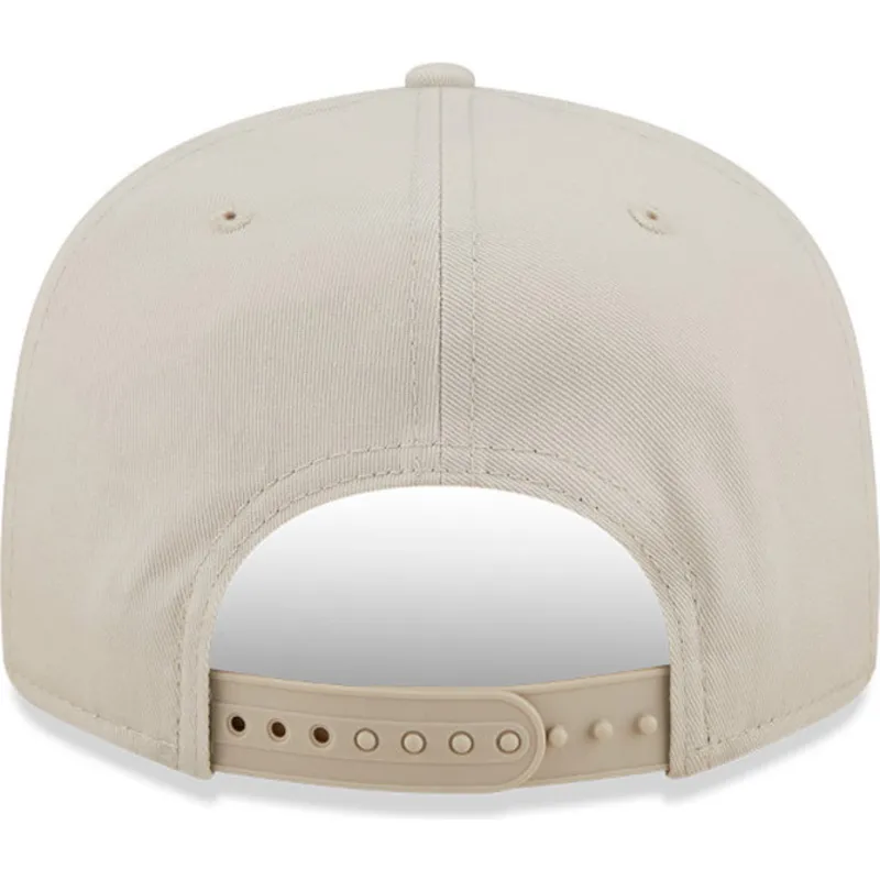 cappelli-piatta-beige-snapback-9fifty-league-essential-dei-new-york-yankees-mlb-di-new-era