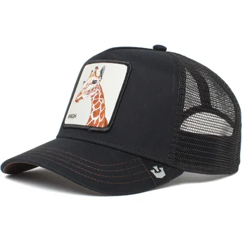Cappellino trucker nero giraffa High The Giraffe The Farm di Goorin Bros.