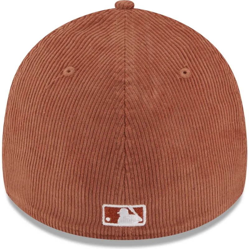 cappelli-curva-marrone-regolato-39thirty-cord-dei-new-york-yankees-mlb-di-new-era