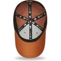 cappellino-curvo-marrone-regolabile-39thirty-cord-dei-new-york-yankees-mlb-di-new-era