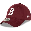 cappelli-curva-rosso-regolato-39thirty-cord-dei-boston-red-sox-mlb-di-new-era