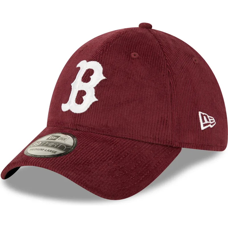 cappelli-curva-rosso-regolato-39thirty-cord-dei-boston-red-sox-mlb-di-new-era