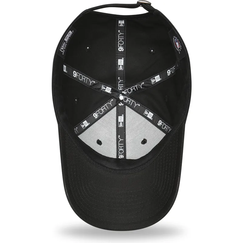 cappelli-curva-nero-cinghia-regolabile-9forty-league-essential-dei-new-york-yankees-mlb-di-new-era