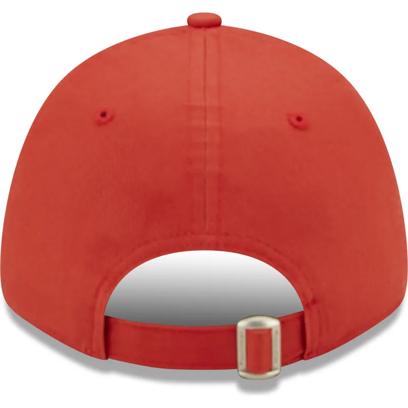 cappelli-curva-rosso-cinghia-regolabile-9forty-league-essential-dei-new-york-yankees-mlb-di-new-era