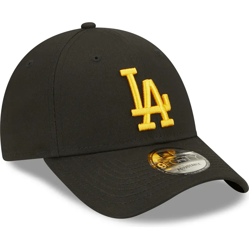 cappelli-curva-nero-cinghia-regolabile-9forty-league-essential-dei-los-angeles-dodgers-mlb-di-new-era cappelli-curva-nero-cinghia-regolabile-9forty-league-essential-dei-los-angeles-dodgers-mlb-di-new-era