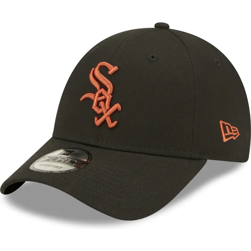 cappelli-curva-nero-cinghia-regolabile-marron-9forty-league-essential-dei-chicago-white-sox-mlb-di-new-era cappelli-curva-nero-cinghia-regolabile-marron-9forty-league-essential-dei-chicago-white-sox-mlb-di-new-era