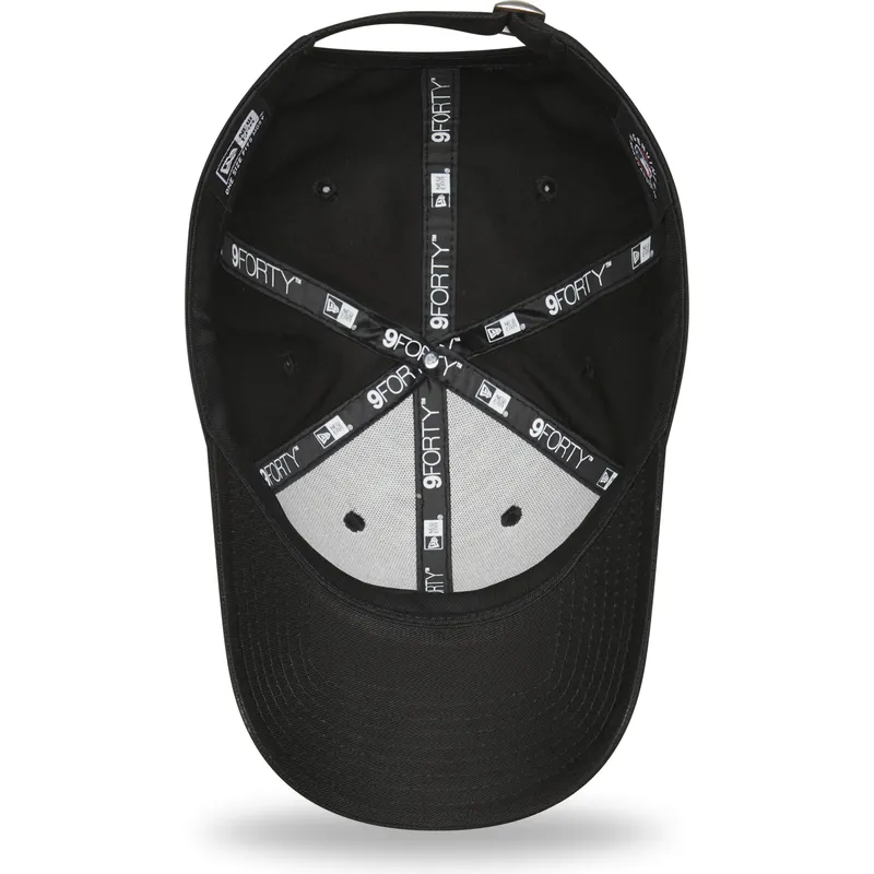 cappelli-curva-nero-cinghia-regolabile-marron-9forty-league-essential-dei-chicago-white-sox-mlb-di-new-era cappelli-curva-nero-cinghia-regolabile-marron-9forty-league-essential-dei-chicago-white-sox-mlb-di-new-era