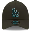 cappellino-curvo-nero-snapback-con-logo-blu-9forty-neon-pack-repreve-dei-los-angeles-dodgers-mlb-di-new-era