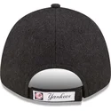 cappelli-curva-nero-cinghia-regolabile-9forty-the-league-melton-wool-dei-new-york-yankees-mlb-di-new-era