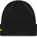 new-era-yellow-logo-league-essential-cuff-los-angeles-dodgers-mlb-black-beanie
