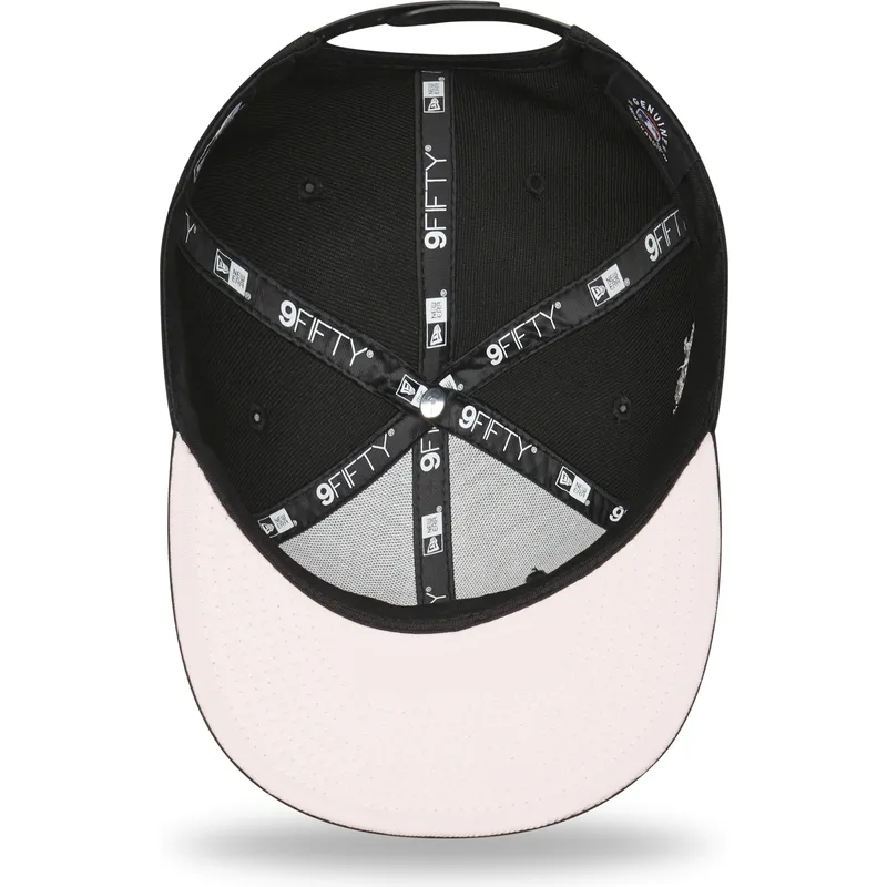 cappelli-piatta-nero-snapback-9fifty-ny-apple-dei-new-york-yankees-mlb-di-new-era