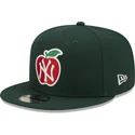 cappelli-piatta-verde-snapback-9fifty-ny-apple-dei-new-york-yankees-mlb-di-new-era