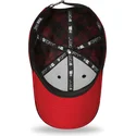 cappelli-curva-rosso-cinghia-regolabile-negro-9forty-plaid-dei-boston-red-sox-mlb-di-new-era