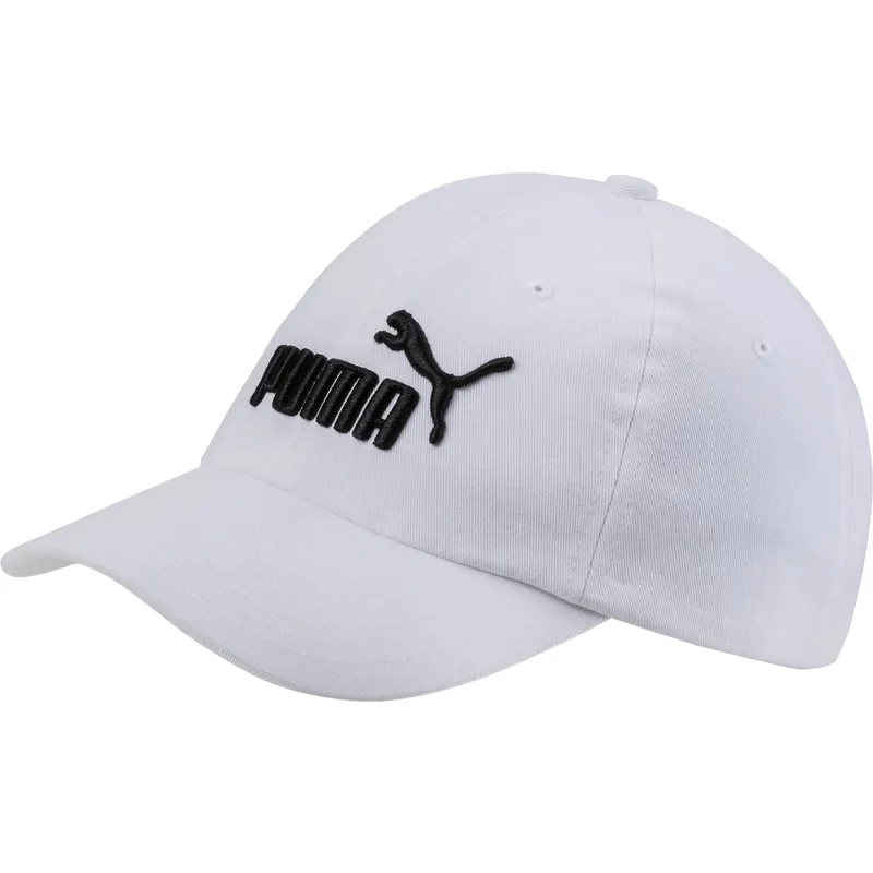 cappellino-curvo-bianco-regolabile-per-bambino-essentials-di-puma